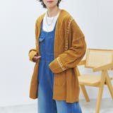 カーディガン レディース 秋 | LAPULE  | 詳細画像5 