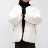 ファー ブルゾン キルティング | relaclo | 詳細画像12 