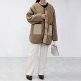 ファー ブルゾン キルティング | relaclo | 詳細画像14 