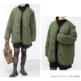 ファー ブルゾン キルティング | relaclo | 詳細画像3 