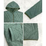 キルティングコート レディース ボア | relaclo | 詳細画像17 