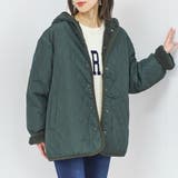 キルティングコート レディース ボア | relaclo | 詳細画像4 