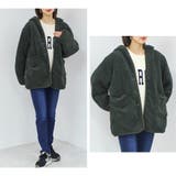 キルティングコート レディース ボア | relaclo | 詳細画像5 