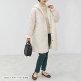 キルティングコート レディース ボア | relaclo | 詳細画像6 