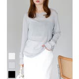 Tシャツ レディース 長袖 | LAPULE  | 詳細画像1 