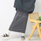 スカート レディース ロング丈 | LAPULE  | 詳細画像14 