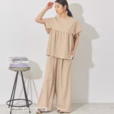 ワイドパンツ レディース 春 | LAPULE  | 詳細画像3 