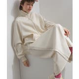 トラックジャケット レディース ダンボールニット | LAPULE  | 詳細画像2 