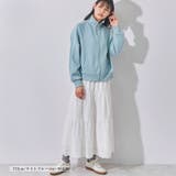 トラックジャケット レディース ダンボールニット | LAPULE  | 詳細画像18 