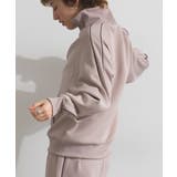 トラックジャケット レディース ダンボールニット | LAPULE  | 詳細画像9 