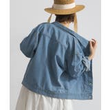 デニムジャケット レディース 春 | LAPULE  | 詳細画像4 