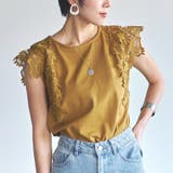 袖レース Tシャツ フレンチスリーブ | relaclo | 詳細画像4