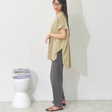 マーセライズ Tシャツ フレンチスリーブ | LAPULE | 詳細画像12