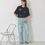 ロゴTシャツ 半袖 レディース | LAPULE | 詳細画像2