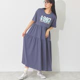 ティアードワンピース 半袖 レディース | LAPULE | 詳細画像3