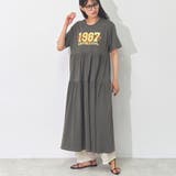 ティアードワンピース 半袖 レディース | LAPULE | 詳細画像8