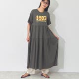 ティアードワンピース 半袖 レディース | LAPULE | 詳細画像9