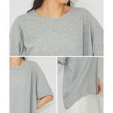 ワッフル Tシャツ 半袖 | LAPULE  | 詳細画像18 