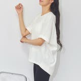 ワッフル Tシャツ 半袖 | LAPULE  | 詳細画像5 