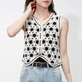 ジレ レディース 春 | LAPULE  | 詳細画像12 