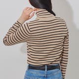 リブニット タートルネック レディース | LAPULE | 詳細画像6