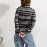 リブニット ボトルネック レディース | LAPULE | 詳細画像6
