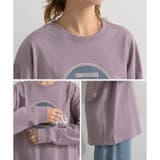 ロゴTシャツ 長袖 レディース | LAPULE | 詳細画像17