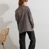 ロゴTシャツ 長袖 レディース | LAPULE | 詳細画像11