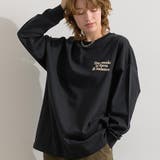 ロゴTシャツ 長袖 レディース | LAPULE | 詳細画像4