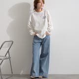 ロゴTシャツ 長袖 レディース | LAPULE | 詳細画像7