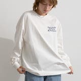 ロゴTシャツ 長袖 レディース | LAPULE | 詳細画像9