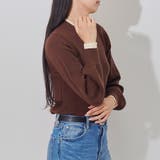 レイヤード風 ニット レディース | LAPULE | 詳細画像10