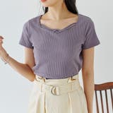 Tシャツ レディース 半袖 | LAPULE  | 詳細画像7 