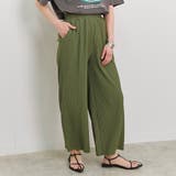 プリーツパンツ レディース ワイドパンツ | relaclo | 詳細画像9