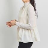 ベスト レディース 布帛 | LAPULE  | 詳細画像13 