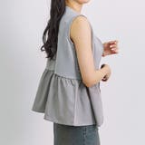 ベスト レディース 布帛 | LAPULE  | 詳細画像16 