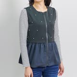 ベスト レディース 布帛 | LAPULE  | 詳細画像4 