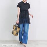 チュールキャミトップス インナーワンピ セット | LAPULE  | 詳細画像3 