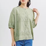 カットソー レディース 五分袖 | LAPULE  | 詳細画像4 