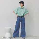 ワイドパンツ レディース デニム | LAPULE  | 詳細画像3 