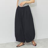サーカスパンツ レディース 綿麻 | LAPULE  | 詳細画像14 