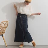 デニムスカート レディース 春 | LAPULE  | 詳細画像2 