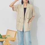 テーラードジャケット 半袖 レディース | LAPULE | 詳細画像4