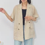 テーラードジャケット 半袖 レディース | LAPULE | 詳細画像5