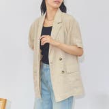 テーラードジャケット 半袖 レディース | LAPULE | 詳細画像6