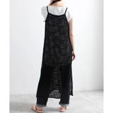 メッシュキャミワンピース ロングワンピース ニットワンピース | LAPULE | 詳細画像11