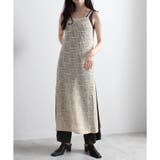 メッシュキャミワンピース ロングワンピース ニットワンピース | LAPULE | 詳細画像16