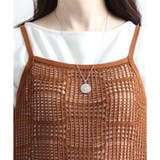 メッシュキャミワンピース ロングワンピース ニットワンピース | LAPULE | 詳細画像6