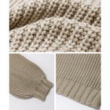 ざっくり編み バルキーニット セーター | LAPULE | 詳細画像18