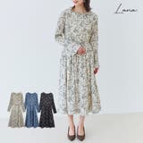 ワンピース レディース 長袖 | LAPULE  | 詳細画像9